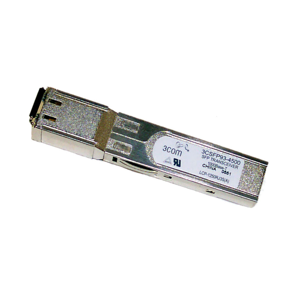 3Com 1000Base-T SFP Transceiver 3CSFP93-4500