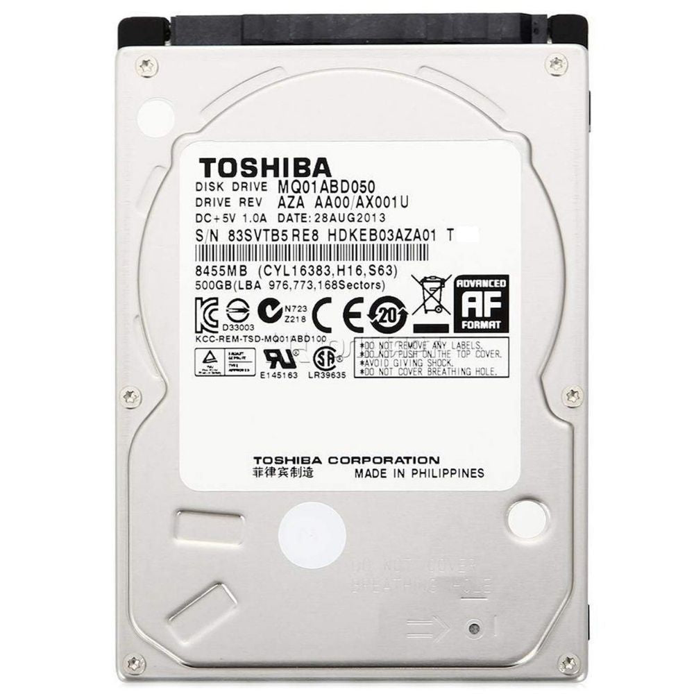 TOSHIBA 500GB SATA