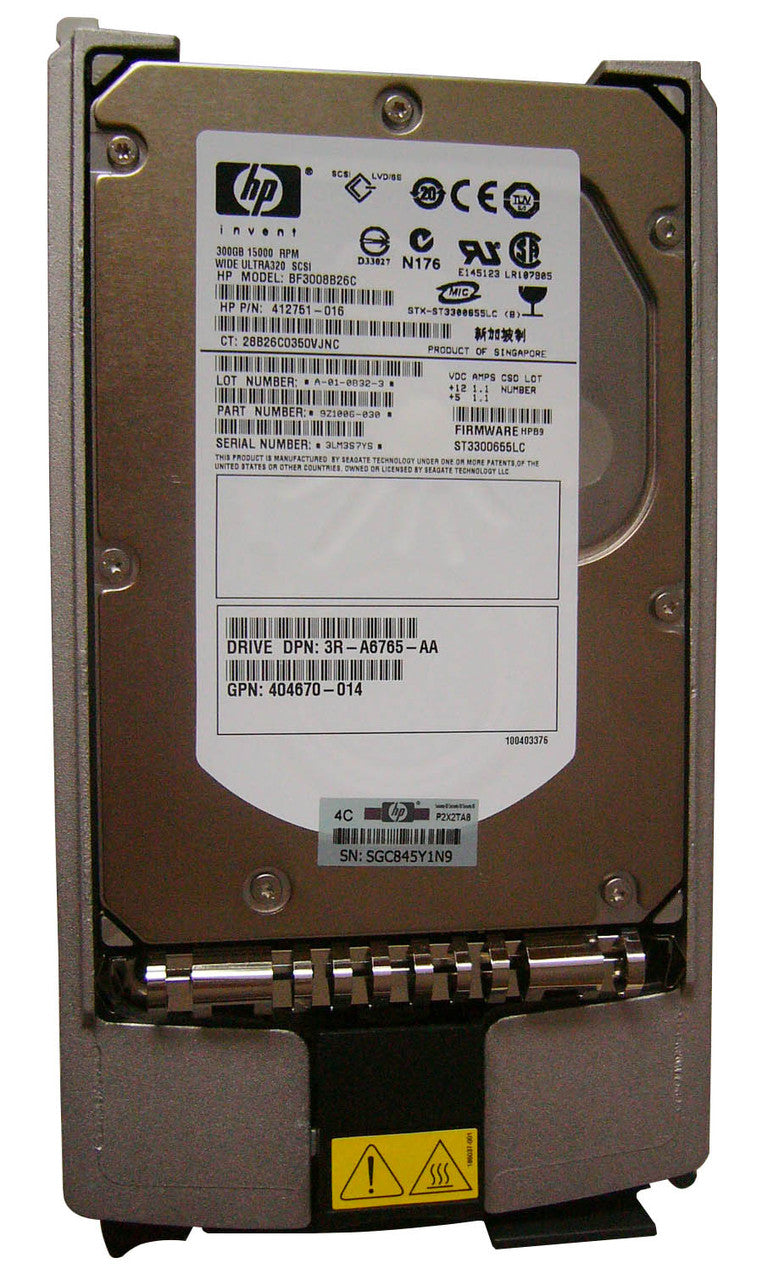 HP - 300GB 15K RPM ULTRA-320 SCI
